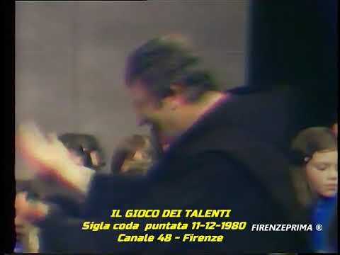 Il gioco dei talenti - Sigla coda -  11-12-1980 - Canale 48 - Firenze