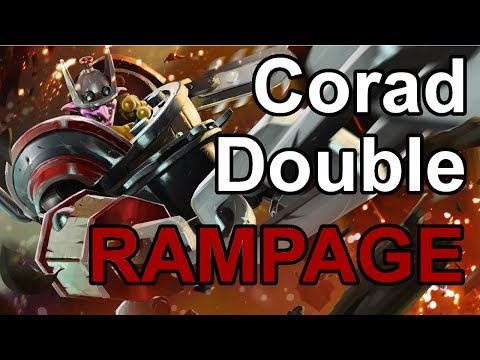 Dota 2 Corad Timbersaw Double Rampage