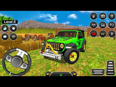 4x4 Offroad Jeep Driving Simulator! Game SUV 4x4 Jeep Offroad 2026 - Android iOS Gameplay