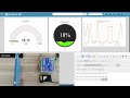 Embedos Analog Digital IO Slave With Modbus RTU Output On RS 485 Dashboard Visualization