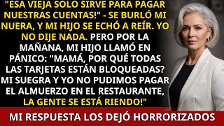 Por Qué Todas Las Tarjetas Están Bloqueadas? Mi Suegra Y Yo No Pudimos Pagar El Almuerzo En El Re..
