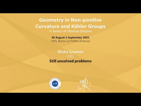 Misha Gromov - Still unsolved problems