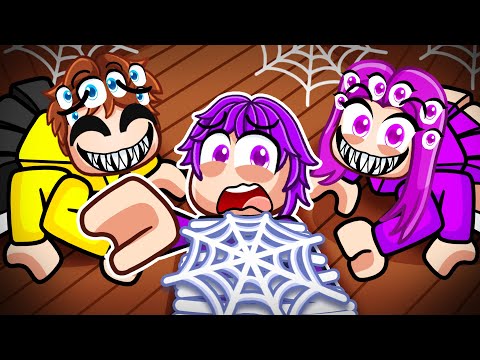 MY FRIENDS Became SPIDERS In Roblox…