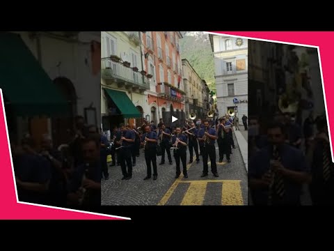 Banda città di Martina Franca, Festa Antrodoco AQ esegue la marcia Morena di Pasquale Aiezza