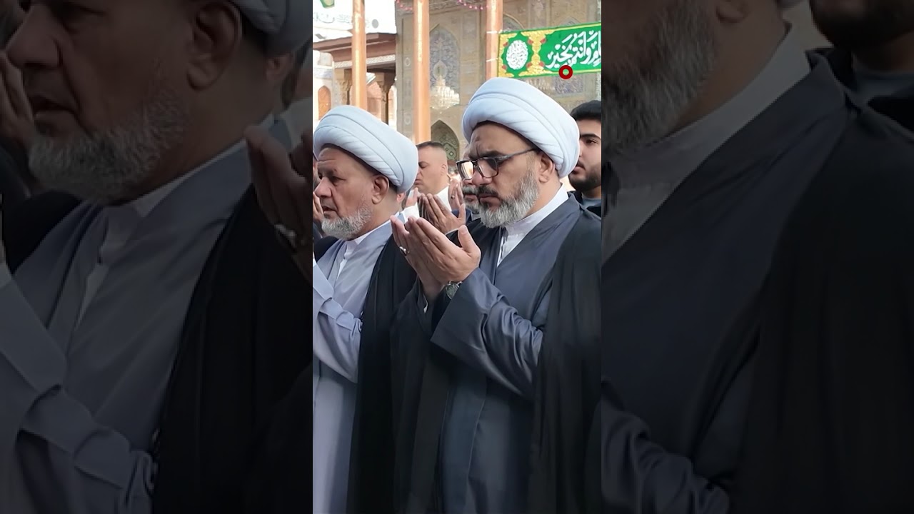 فيديو | حشود غفيرة تشارك في صلاة العيد داخل العتبة الكاظمية في بغداد