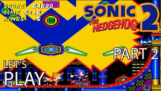 Let's Play | Sonic the Hedgehog 2, 1992 (Mega Drive / Genesis, Genesis Plus GX) [Part 2]