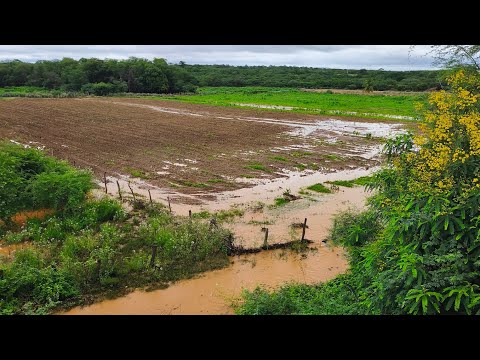 Passando um pouco de água na ponte do Caldeirão em Dormentes Pernambuco 