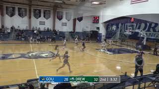 Goucher Women's Basketball vs. Drew 1/20/24