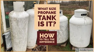 What size of propane tank is it and what does it hold? 100 gallon or 100 pound propane tank.