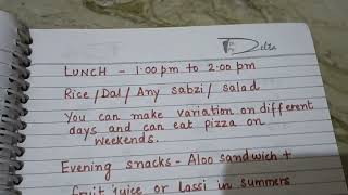 Diet plan (7 to 12 years old ) @My kids Home #diet chart