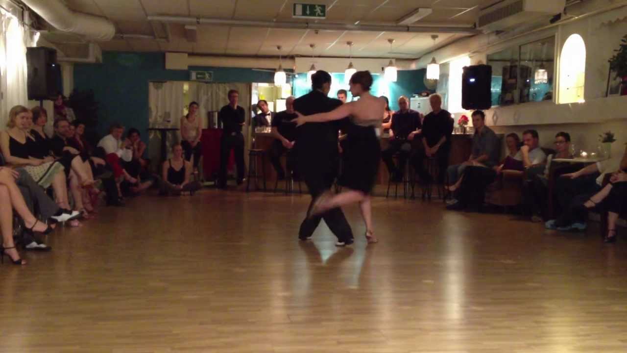 Anna Sol & Aldo Velásquez, waltz, La tapera - Edgardo Donato, Tangotek Malmö, March 2013