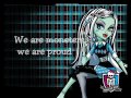 Monster High We Are Monster Lyrics