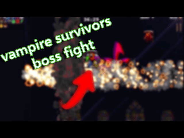 Vampire Survivors: How To Find And Beat The Secret Boss, The Director