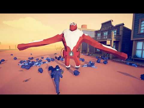 TABS - Gunslinger Trio vs EVERY UNIT 1v1 + Bonus - Wild West faction & Win Conditions Update