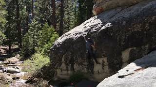 Video thumbnail of Creek Problem. Tramway