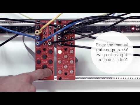 ADDAC304 & ADDAC305 Manual Gates and Latches