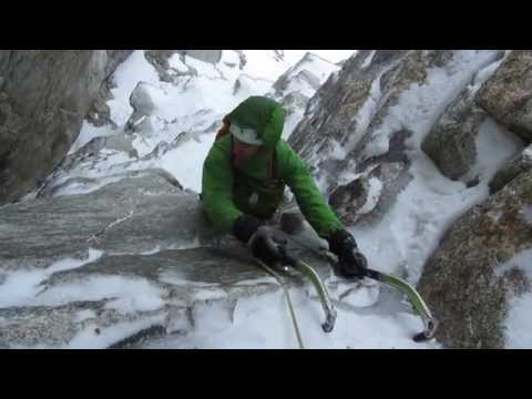 Amazing mixed climbing
