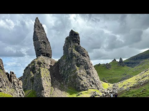 Hike to Old Man of Storr on Isle of Skye Scotland