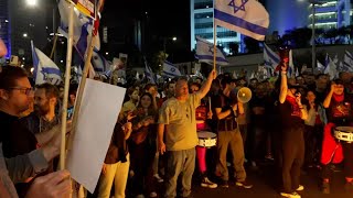 Protest movement grows as Israel says it will respond to Iran's retaliatory attack