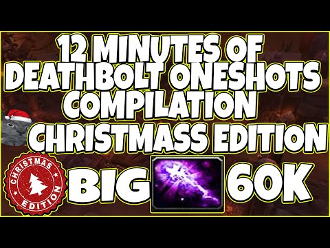 12 Minutes of Affliction Warlock Oneshotting With DeathBolt Christmas Edition! 9.1.5 Shadowlands PvP