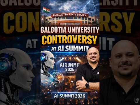 Galgotias university Controversy at AI Summit