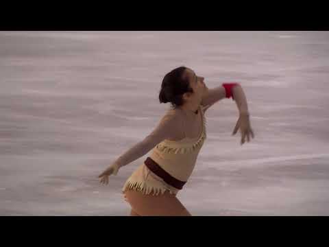 Lara Scaglia. Oberstdorf 2017. Bronze Ladies I - Free Skating. 18 place