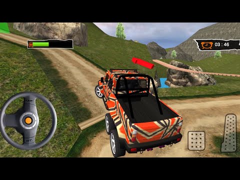 Offroad Truck Simulator | 6x6 Offroad Jeep Drive - Android Gameplay