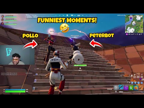 Peterbot Pollo And Faxuty Play FNCS Div 1 FUNNIEST MOMENTS