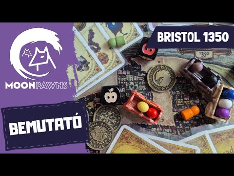 Segítség, az útitársam leköhögött!  | Bristol 1350 társasjáték bemutató - MOONPAWNS
