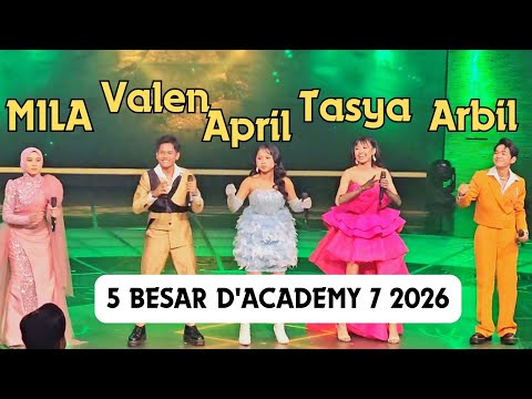 "5 Besar D'Academy 7" Live at Indosiar 2026