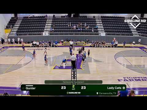 Lady Cats vs. Gunter (2025.08.23)