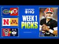 College Football Week 1: THURSDAY NIGHT PICKS AND BEST BETS | CBS Sports