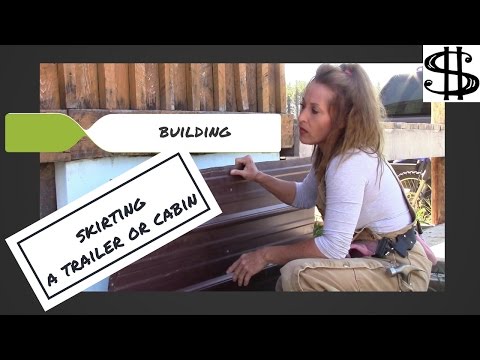 YouTube video about: How to skirt a house on piers?