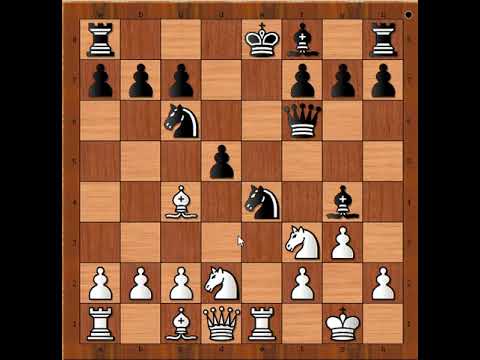 Sasvim obična razmena figura može biti fatalna za kraj partije □ HOLT vs BINGAMON # 1935