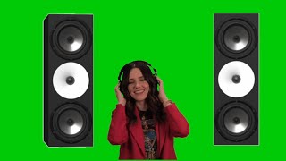 Jbl Speaker Double Bass Dj box _ Green screen Vide