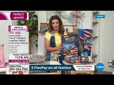 HSN | Anuschka Handbags 03.17.2021 - 05 AM