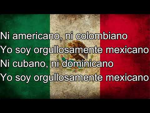 ORGULLOSAMENTE MEXICANO Letra