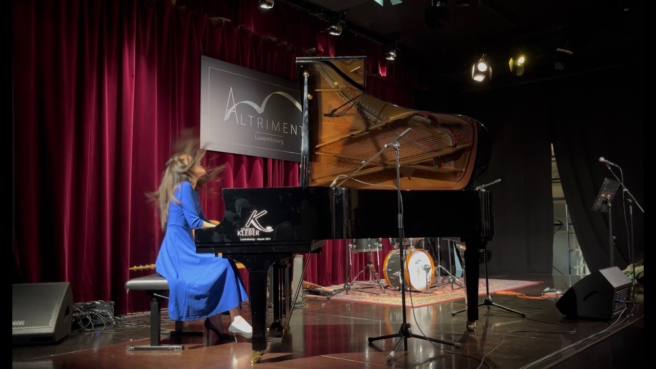Yiwei Huang live at Centre Culturel Altrimenti, Luxembourg