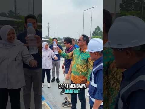 4 Desember 2025 Pembukaan Valve Aliran SPAM kali Angke ke Reservoir Promoter BSD CITY