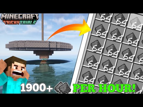 Minecraft easy creeper farm 1.21.8 (no cats!) - 1900 Gunpowder per hour very effective !