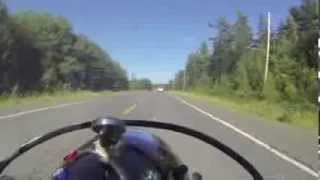 preview picture of video 'Maine's Airline Road On A Ural'