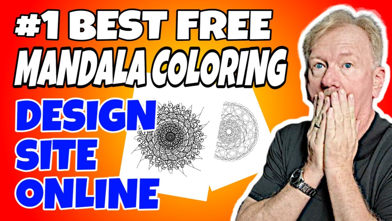 #1 Best Free Mandala Coloring Design Site Online - Sell On Amazon KDP