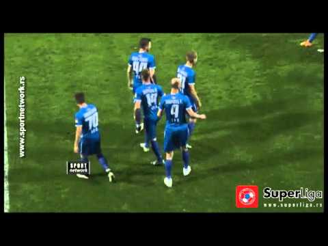 Super liga 2015/16: 35.Kolo: Čukarički - Radnički N. 1:5 (0:4)