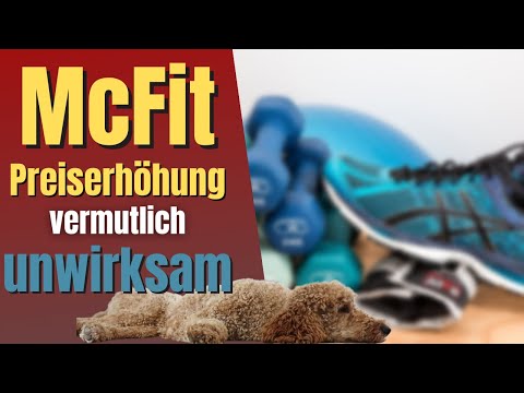 Warum die McFit Preiserhöhung vermutlich unwirksam ist