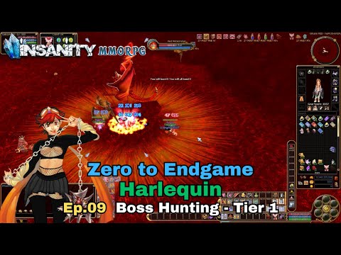 Insanity FlyFF - ZTE Harlequin Series Ep.9 - Boss Hunting - Tier 1