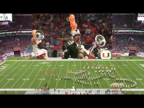 The 2017 Frost Band of the Hour - Miami vs Notre Dame Halftime show