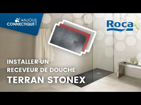 Tutoriel d'installation receveur de douche TERRAN Stonex® - Roca