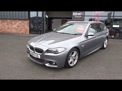 DA65ZXL BMW 5 SERIES 2.0 520D M SPORT TOURING 5d 188 BHP