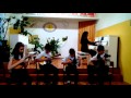 Русская народная песня «Как у наших у ворот» 