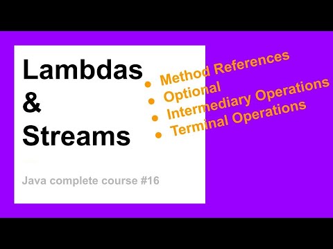 Lambdas & Streams | Complete Java Course for Beginners #16